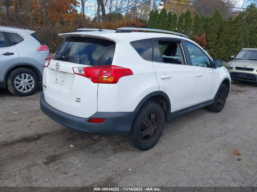 2015 TOYOTA RAV4 LE - 2T3BFREV3FW297639