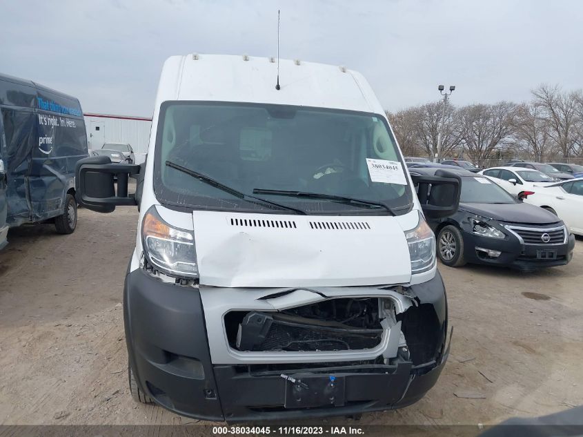 2021 RAM PROMASTER 2500 HIGH ROOF 159" WB 3C6LRVDG3ME543600