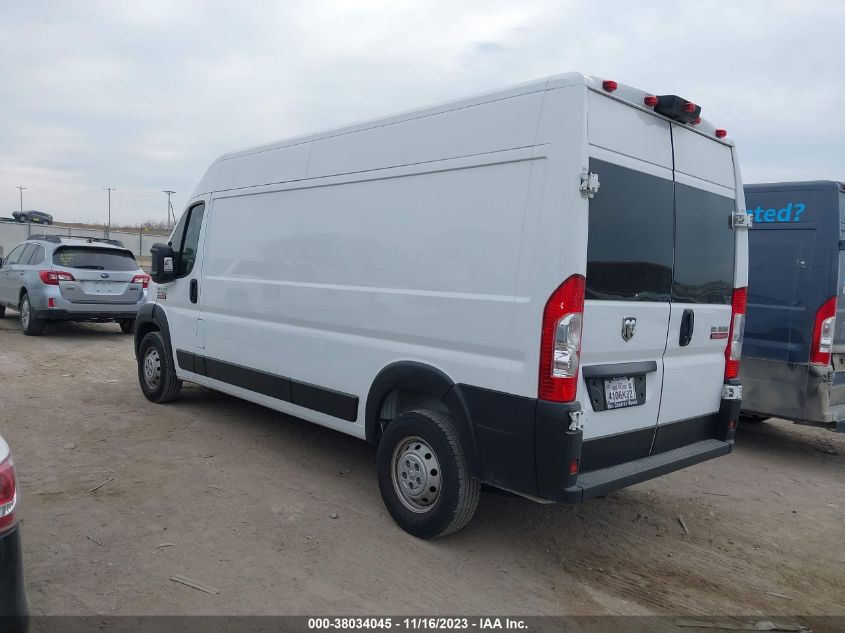 2021 RAM PROMASTER 2500 HIGH ROOF 159" WB 3C6LRVDG3ME543600