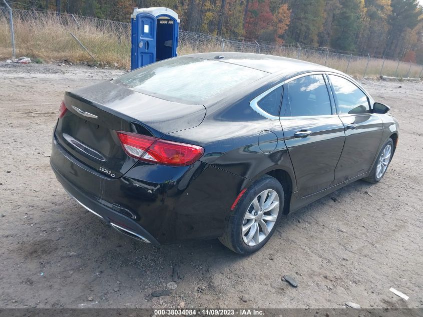 2015 CHRYSLER 200 C - 1C3CCCCG3FN517033