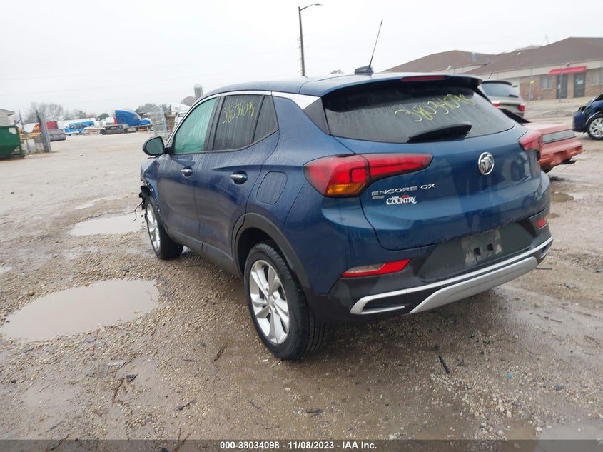 VIN KL4MMCSL9MB106014 2021 BUICK ENCORE GX PREFERRED