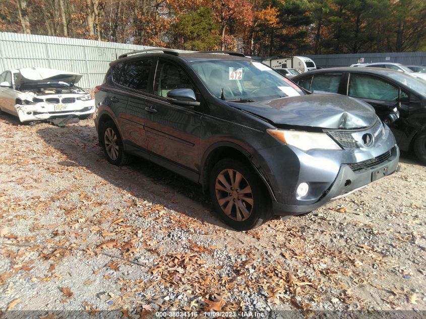 2013 TOYOTA RAV4 LIMITED - 2T3DFREV2DW039327