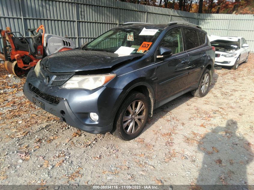 2013 TOYOTA RAV4 LIMITED - 2T3DFREV2DW039327