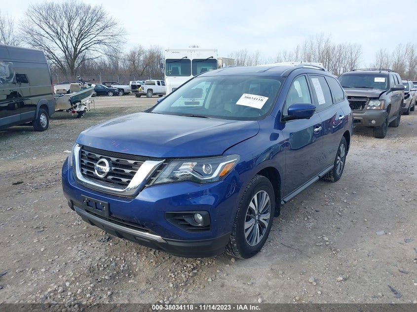 VIN 5N1DR2MM0HC641834 2017 NISSAN PATHFINDER S/SV/SL/PLATINUM