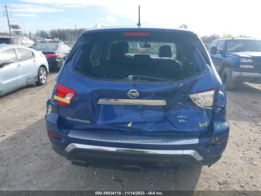 VIN 5N1DR2MM0HC641834 2017 NISSAN PATHFINDER S/SV/SL/PLATINUM