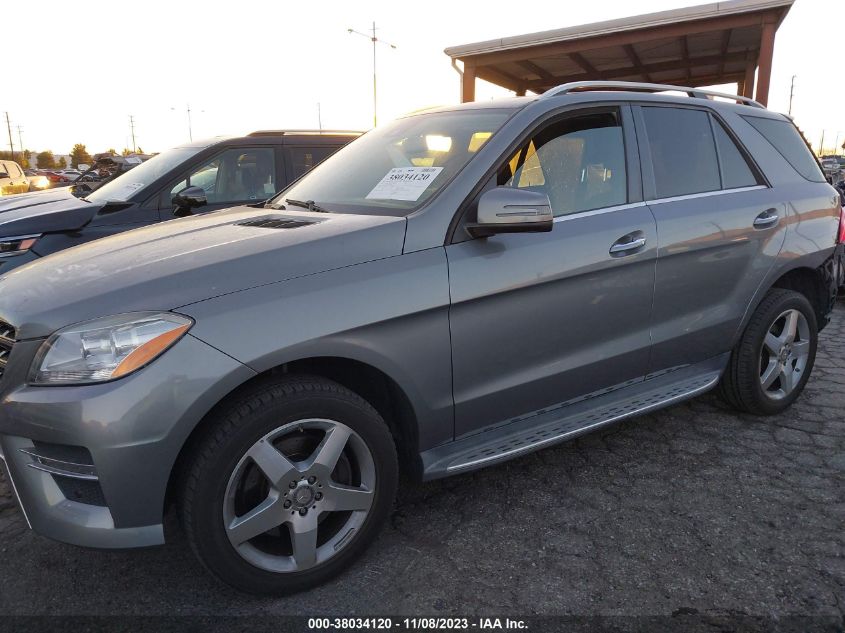 2015 MERCEDES-BENZ ML 400 4MATIC - 4JGDA5GB4FA520073
