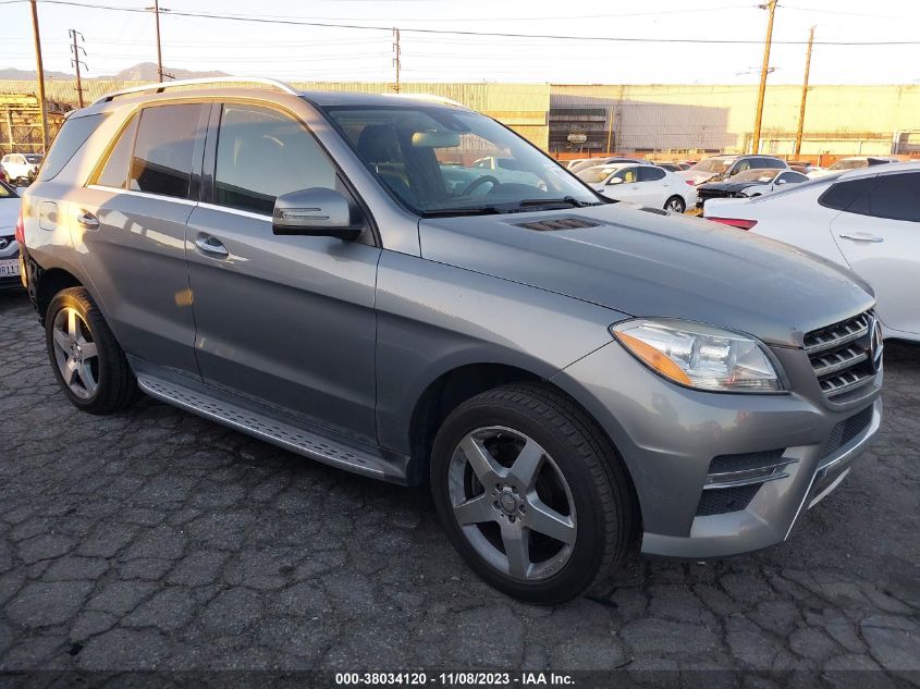 2015 MERCEDES-BENZ ML 400 4MATIC - 4JGDA5GB4FA520073