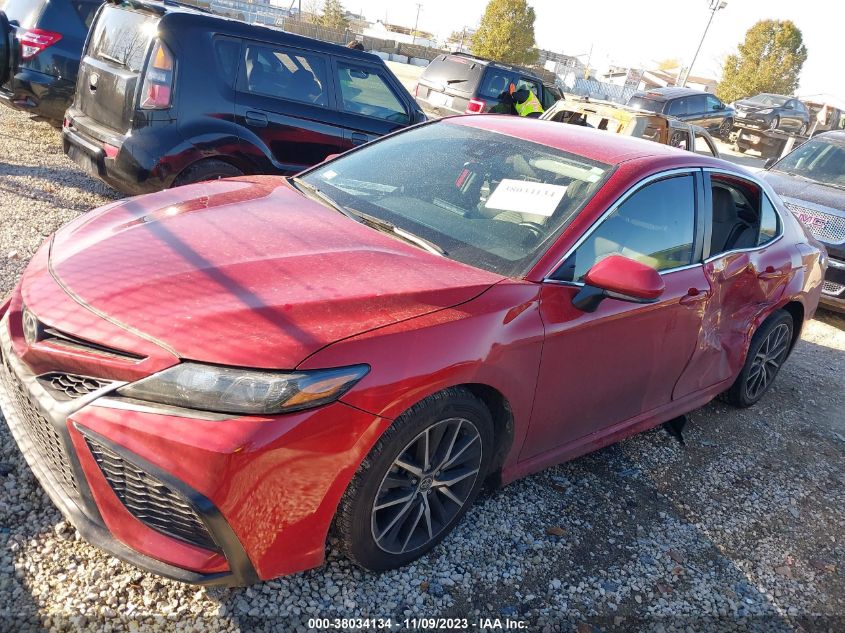 2021 TOYOTA CAMRY SE/SE NIGHT SHADE - 4T1G11AK7MU439224