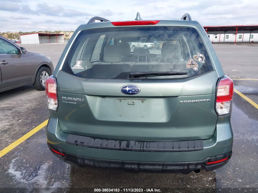 2018 SUBARU FORESTER 2.5I - JF2SJABC3JH529899