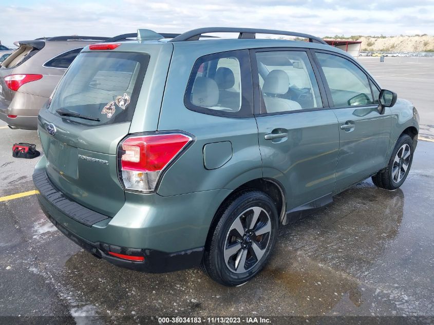 2018 SUBARU FORESTER 2.5I - JF2SJABC3JH529899