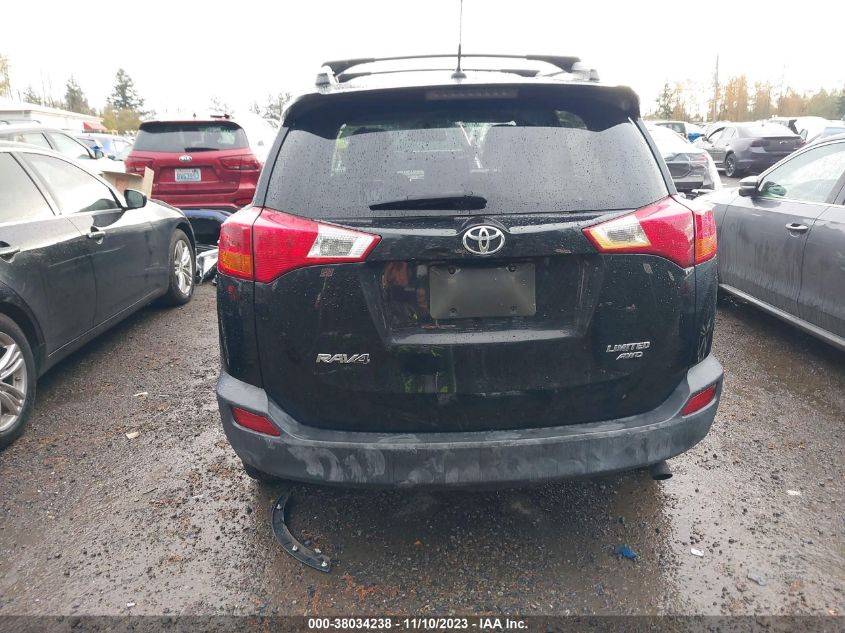 2013 TOYOTA RAV4 LIMITED - 2T3DFREVXDW109592