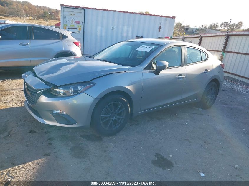 2015 MAZDA MAZDA3 I SPORT - 3MZBM1U71FM135534