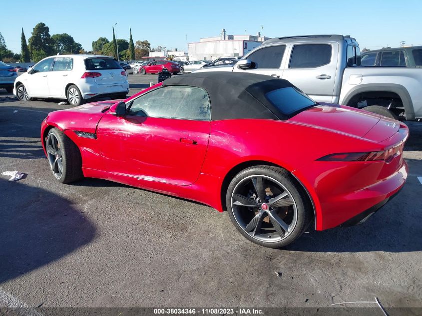2018 JAGUAR F-TYPE SAJDD5JVXJCK5095