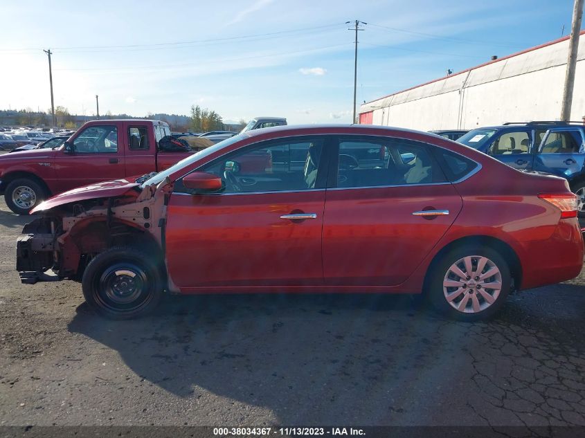 2014 NISSAN SENTRA FE+ S/FE+ SV/S/SL/SR/SV - 3N1AB7APXEY246704