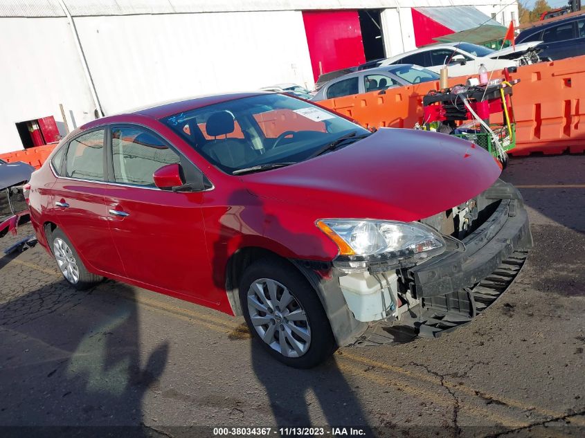 2014 NISSAN SENTRA FE+ S/FE+ SV/S/SL/SR/SV - 3N1AB7APXEY246704