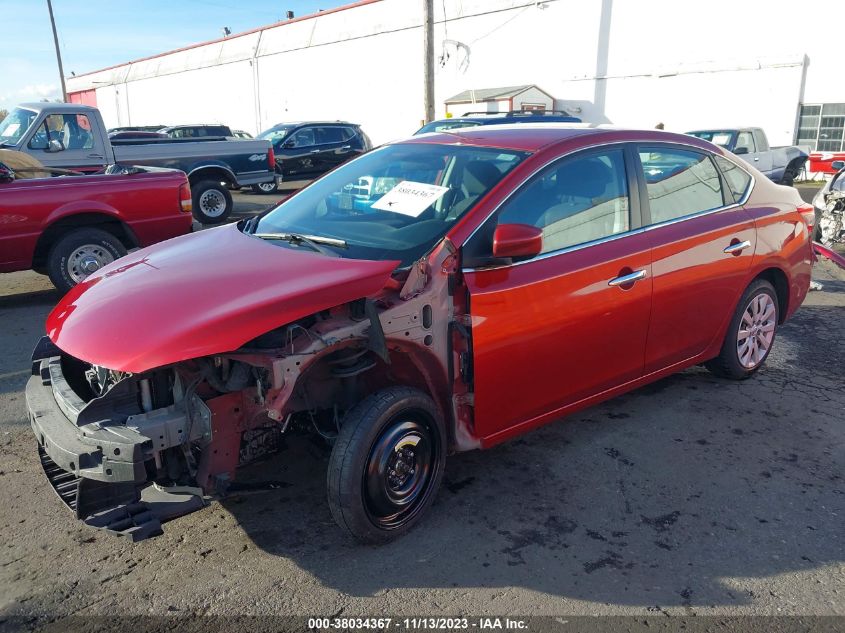 2014 NISSAN SENTRA FE+ S/FE+ SV/S/SL/SR/SV - 3N1AB7APXEY246704