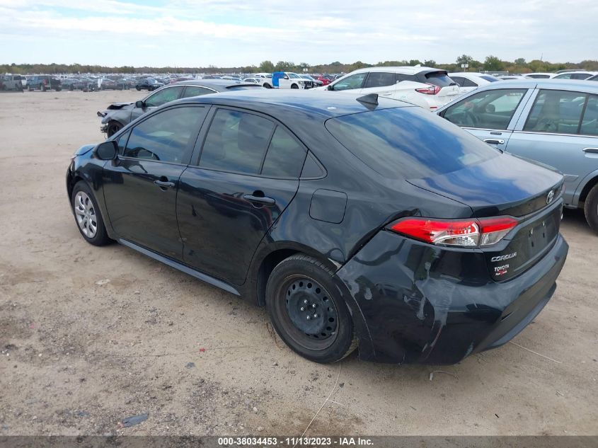 2022 TOYOTA COROLLA LE - JTDEPMAE8NJ203416