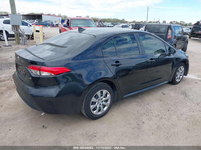 2022 TOYOTA COROLLA LE - JTDEPMAE8NJ203416