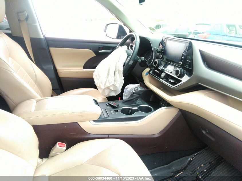 2020 TOYOTA HIGHLANDER HYBRID XLE - 5TDGBRCH6LS510725