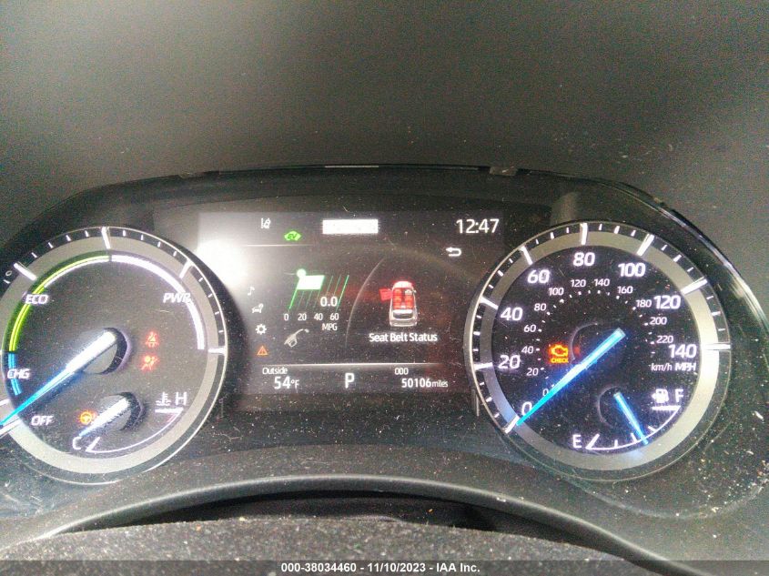 2020 TOYOTA HIGHLANDER HYBRID XLE - 5TDGBRCH6LS510725