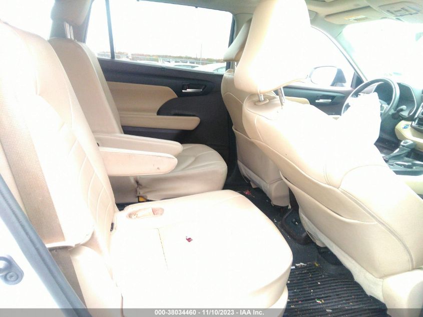 2020 TOYOTA HIGHLANDER HYBRID XLE - 5TDGBRCH6LS510725