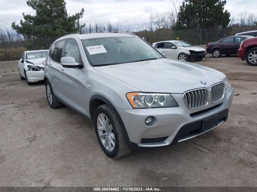 2013 BMW X3 XDRIVE28I - 5UXWX9C59D0A25424