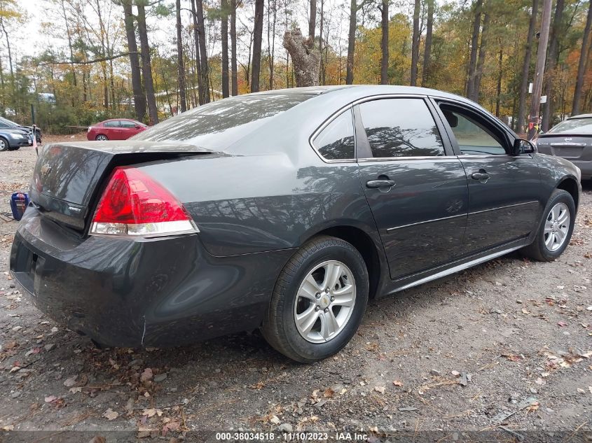 2G1WA5E30E1188255 | 2014 CHEVROLET IMPALA LIMITED