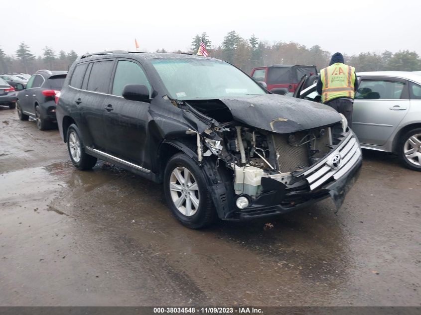 2013 TOYOTA HIGHLANDER - 5TDBK3EHXDS241991