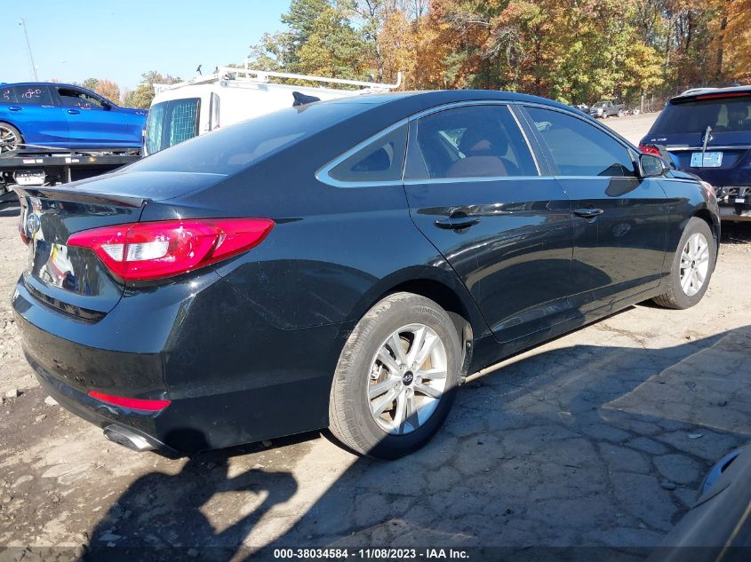 2015 HYUNDAI SONATA SE - 5NPE24AF9FH198888