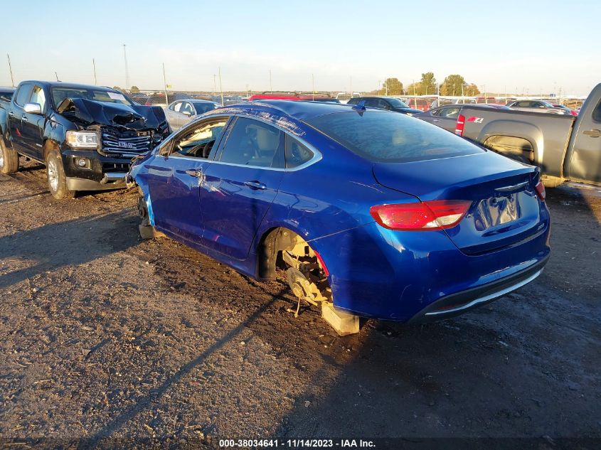 2015 CHRYSLER 200 LIMITED - 1C3CCCAB7FN655519