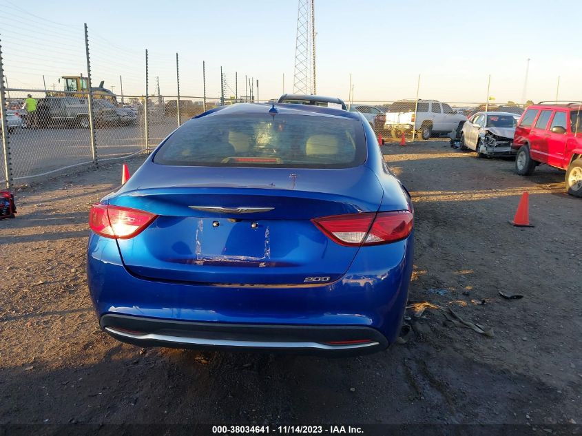 2015 CHRYSLER 200 LIMITED - 1C3CCCAB7FN655519