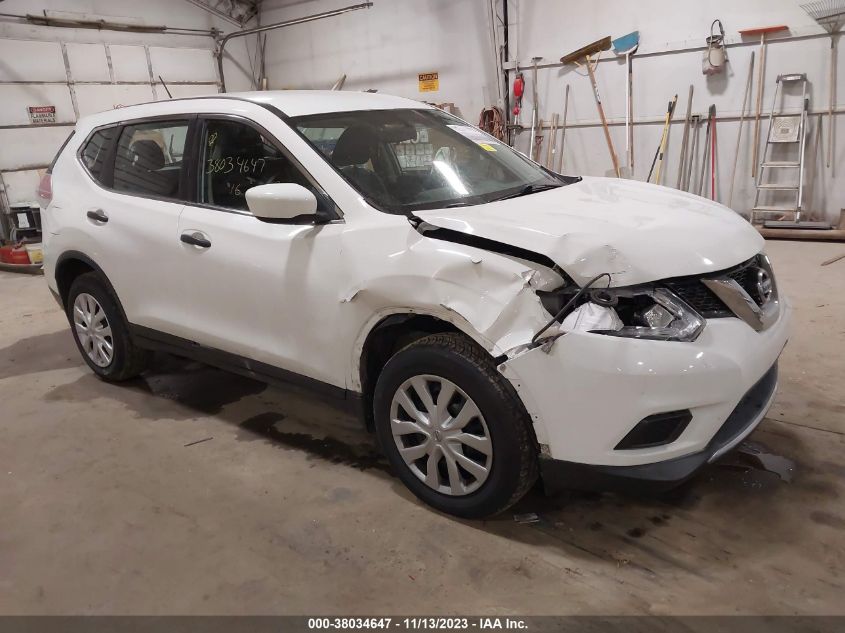 2016 NISSAN ROGUE S - KNMAT2MVXGP635659