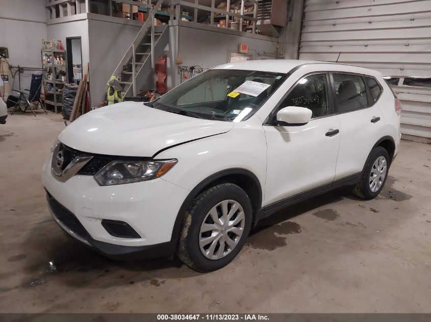 2016 NISSAN ROGUE S - KNMAT2MVXGP635659