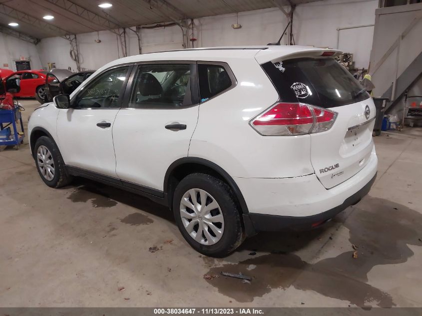 2016 NISSAN ROGUE S - KNMAT2MVXGP635659