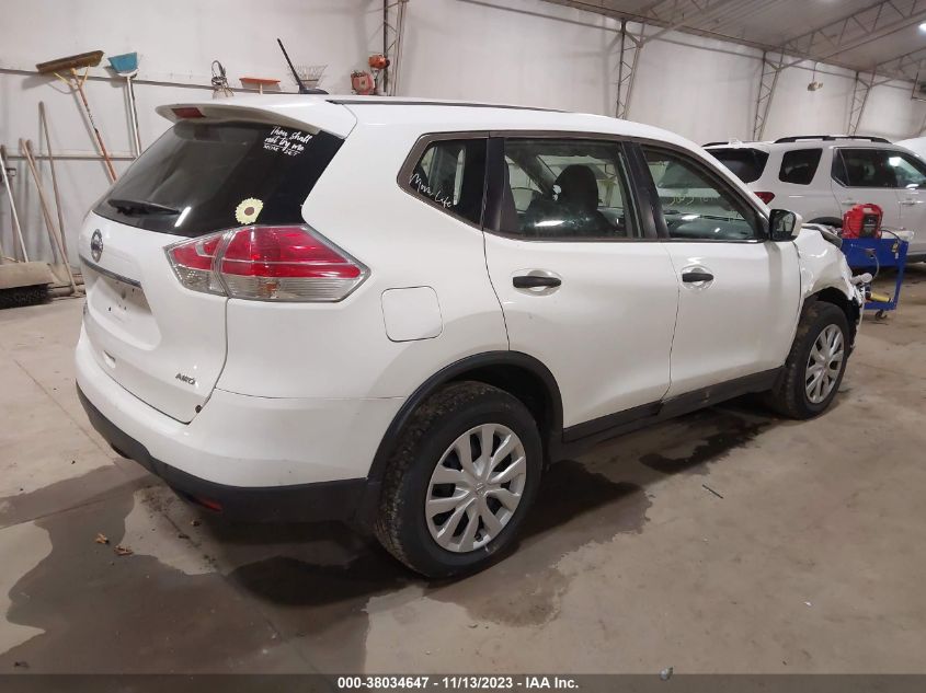 2016 NISSAN ROGUE S - KNMAT2MVXGP635659