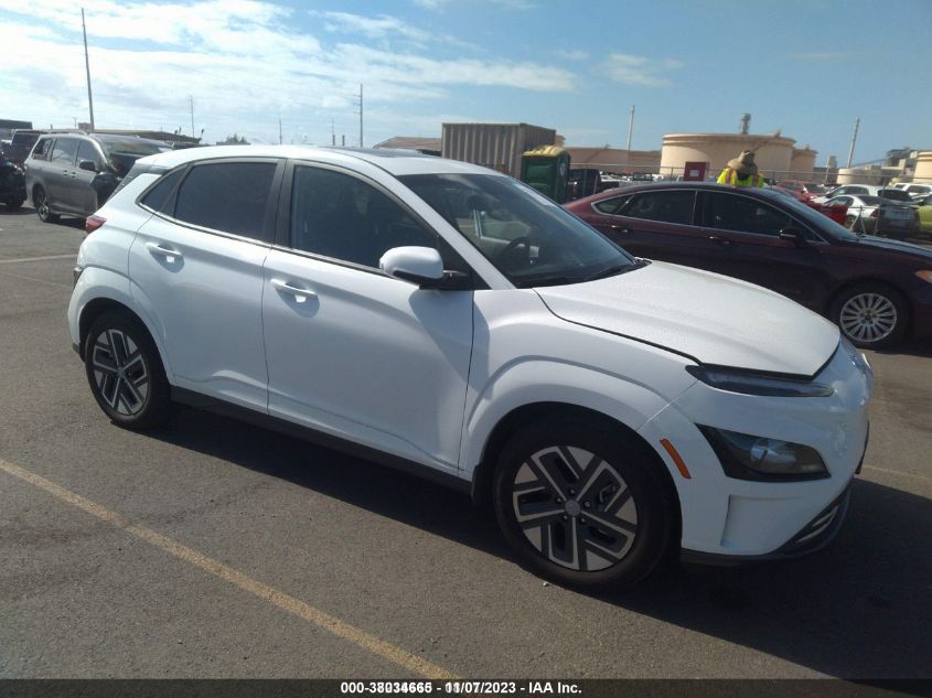 KM8K33AG0PU168359 Hyundai Kona Electric SEL