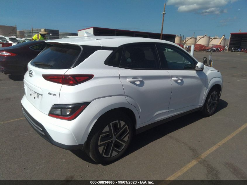 KM8K33AG0PU168359 Hyundai Kona Electric SEL 4