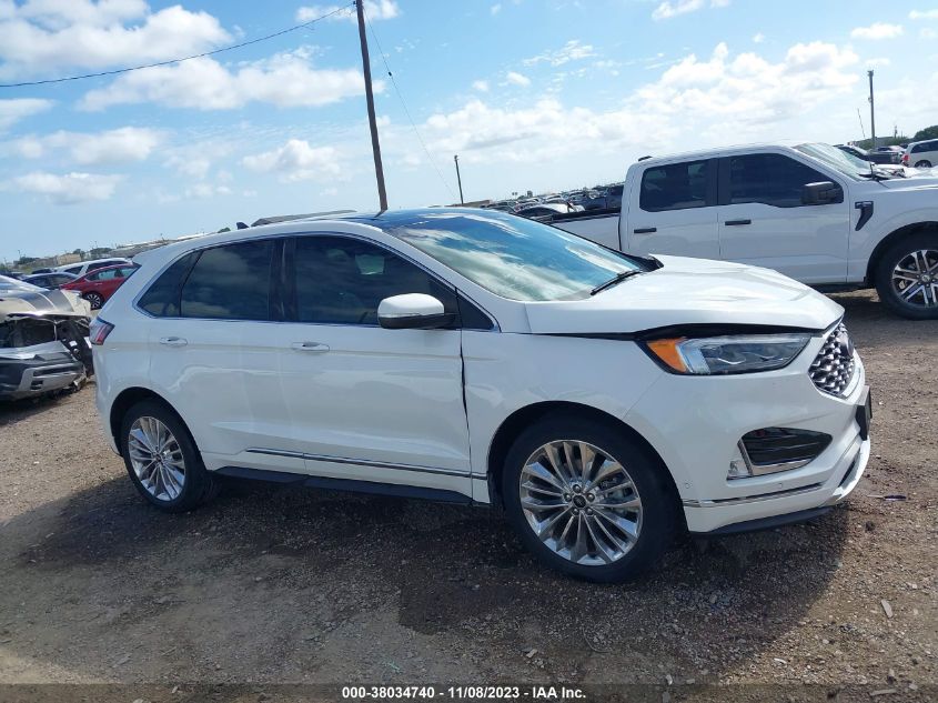 2020 FORD EDGE TITANIUM - 2FMPK3K91LBB17901