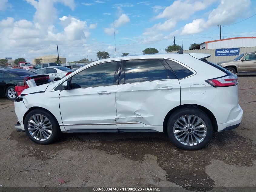 2020 FORD EDGE TITANIUM - 2FMPK3K91LBB17901