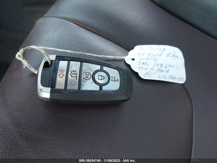 2020 FORD EDGE TITANIUM - 2FMPK3K91LBB17901