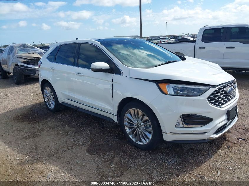 2020 FORD EDGE TITANIUM - 2FMPK3K91LBB17901