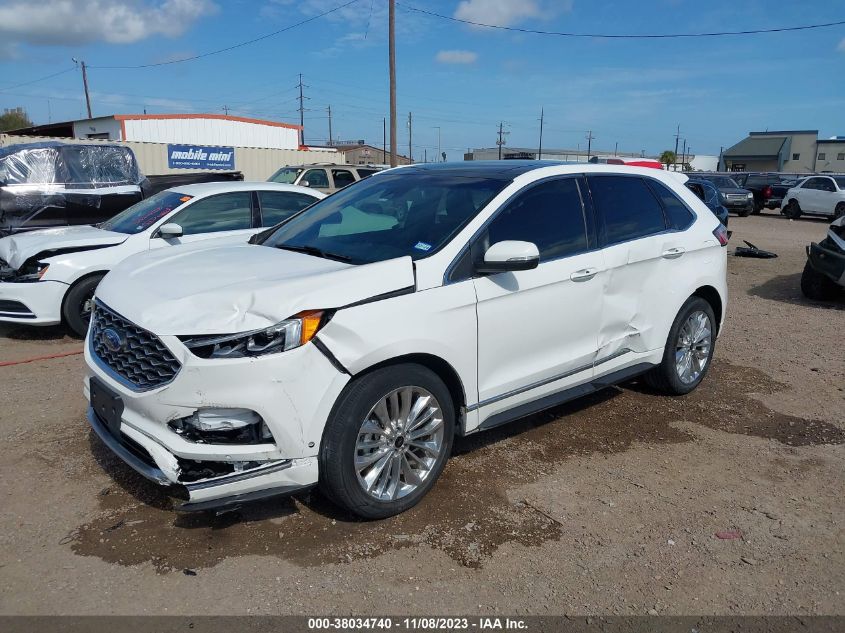 2020 FORD EDGE TITANIUM - 2FMPK3K91LBB17901