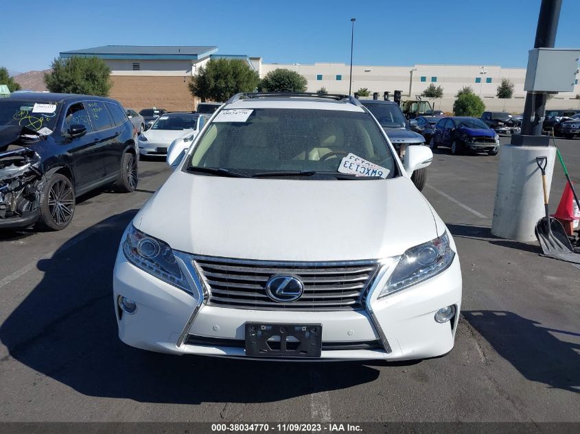 2013 LEXUS RX 350 - JTJZK1BA2D2006533