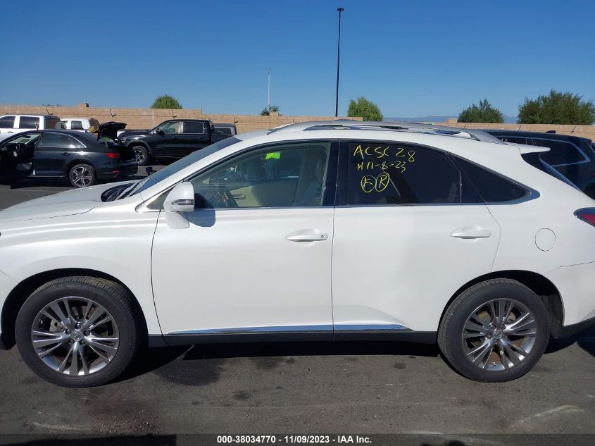 2013 LEXUS RX 350 - JTJZK1BA2D2006533