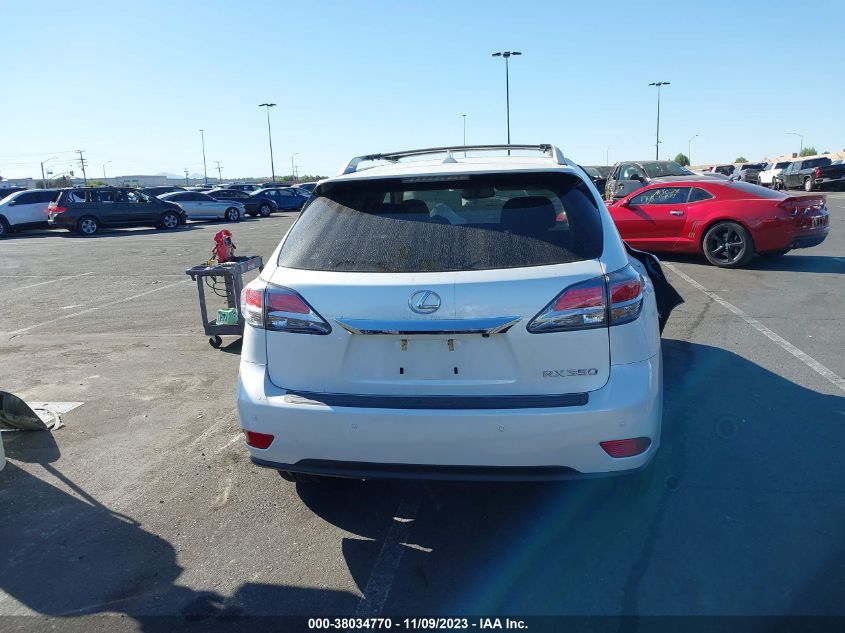 2013 LEXUS RX 350 - JTJZK1BA2D2006533