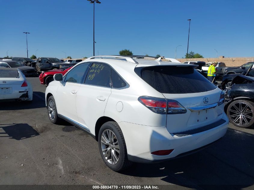 2013 LEXUS RX 350 - JTJZK1BA2D2006533