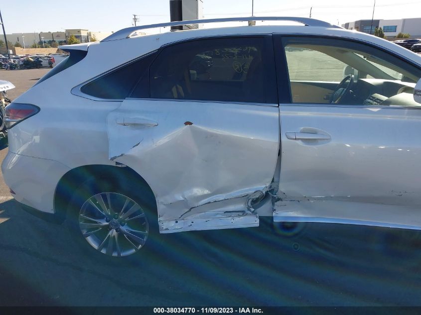 2013 LEXUS RX 350 - JTJZK1BA2D2006533