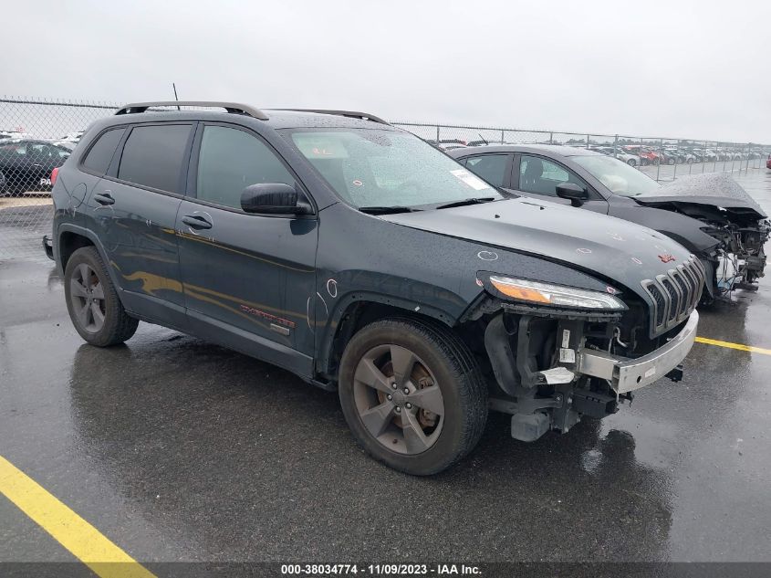 2016 JEEP CHEROKEE 75TH ANNIVERSARY - 1C4PJLCS6GW342229