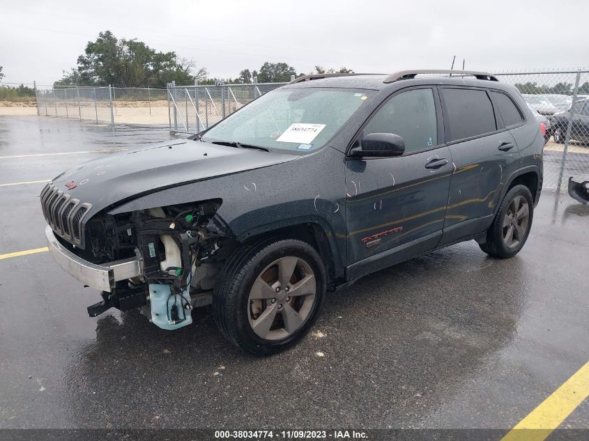 2016 JEEP CHEROKEE 75TH ANNIVERSARY - 1C4PJLCS6GW342229
