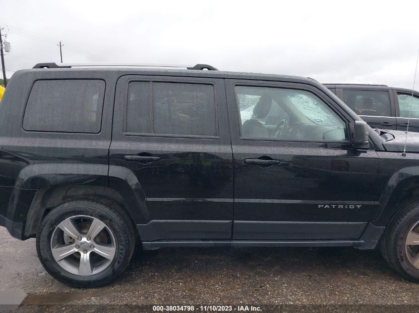 2016 JEEP PATRIOT LATITUDE - 1C4NJRFB9GD719377
